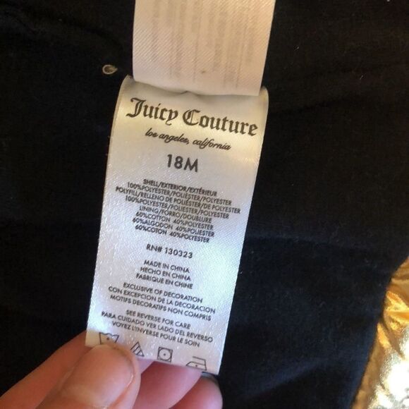 Juicy Couture shiny gold baby puffer vest - Picture 9 of 10